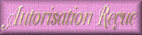 autorisations recues