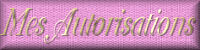 mes autorisations